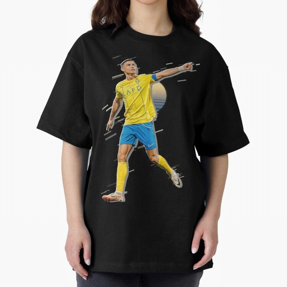 Ronaldo al nassr Oversized T-Shirt Carry the Colors and Pride of FIFA World Cup 2026 Group Stage Inspired by Cristiano Ronaldo, Haaland and CR7, England and Germany Energy, Football History, Final Match Energy, Crowd Noise and Once in a Lifetime