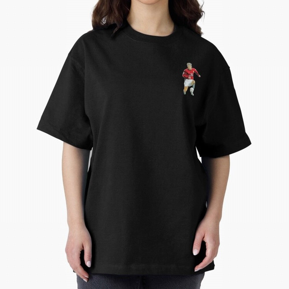 Ronaldo Oversized T-Shirt Embrace Global Football Passion for FIFA World Cup 2026 Group Stage, with Haaland, France and Portugal, Vintage Soccer Flavor, Modern Football Stars, National Flags and Final Night Emotion; Ideal for Football Dads,
