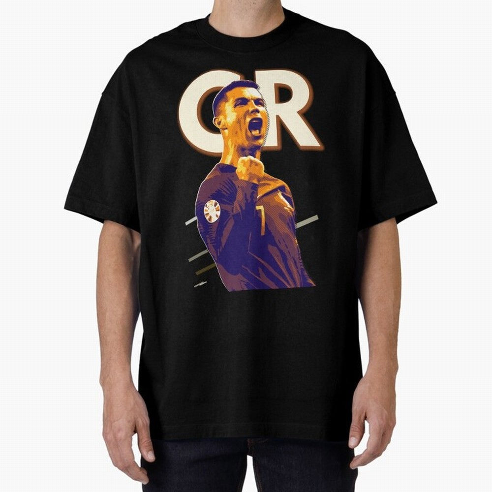 Cristiano Ronaldo Oversized T-Shirt Bring Match Day Fire to FIFA World Cup 2026 USA Canada Mexico Driven by Messi and Cristiano Ronaldo, Argentina Energy, Football History, Final Match Energy, Crowd Noise and Once in a Lifetime Moments; Built for