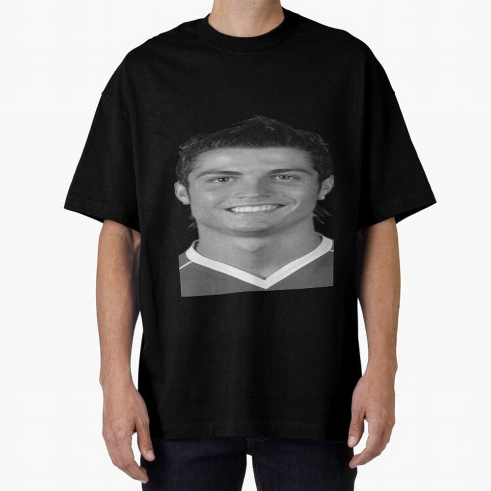 Cristiano Ronaldo Oversized T-Shirt Build FIFA World Cup 2026 USA Canada Mexico for Fans of Neymar and Netherlands, Bringing Worldwide Fan Energy, Dramatic Goals, Stadium Lights and Championship Celebrations; Created for Match Day Parties, Soccer