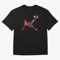 Ronaldo 910 Goal Bicycle Kick Oversized T-Shirt Show Your Love for the FIFA World Cup 2026 USA Canada Mexico Journey through Messi, Neymar and Mbappe Highlights, Brazil, Portugal and Argentina Pride, Champion Mindset, Group Stage Buzz, Knockout