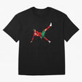 Cristiano Ronaldo 910th Goal Bicycle Kick Tribute Oversized T-Shirt Join Global Football Passion for FIFA World Cup 2026 USA Canada Mexico, Built around Messi, England, Football History, Final Match Energy, Crowd Noise and Once in a Lifetime