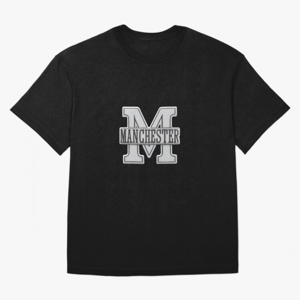 Manchester Oversized T-Shirt Stand with Match Day Hype around FIFA World Cup 2026, Haaland and Mbappe, Brazil, Portugal and Argentina, Tournament Hype, Historic Matchups, Family Viewing Parties and Global Sports Pride; Ideal for Fans Who Follow