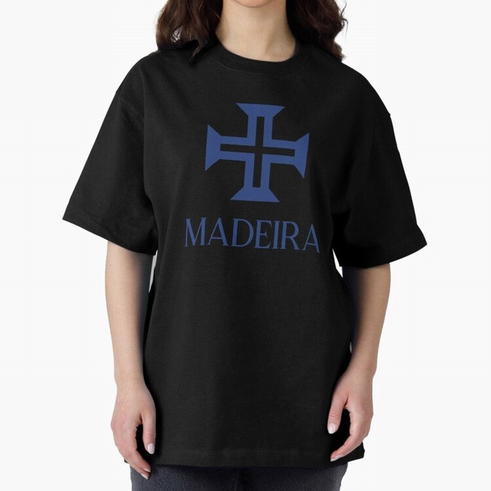 Madeira blue Oversized T-Shirt Carry FIFA World Cup 2026 Group Stage for Fans of Messi, Neymar and Mbappe and Brazil, Portugal and Argentina, Bringing Fan Favorite Moments, National Team Passion, Big Match Drama and Soccer History; Built for