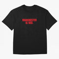 manchester is red (man united) Oversized T-Shirt Enjoy Match Day Hype around FIFA World Cup 2026 USA Canada Mexico, Mbappe and Neymar, Spain, Vintage Soccer Flavor, Modern Football Stars, National Flags and Final Night Emotion; Great for Supporters