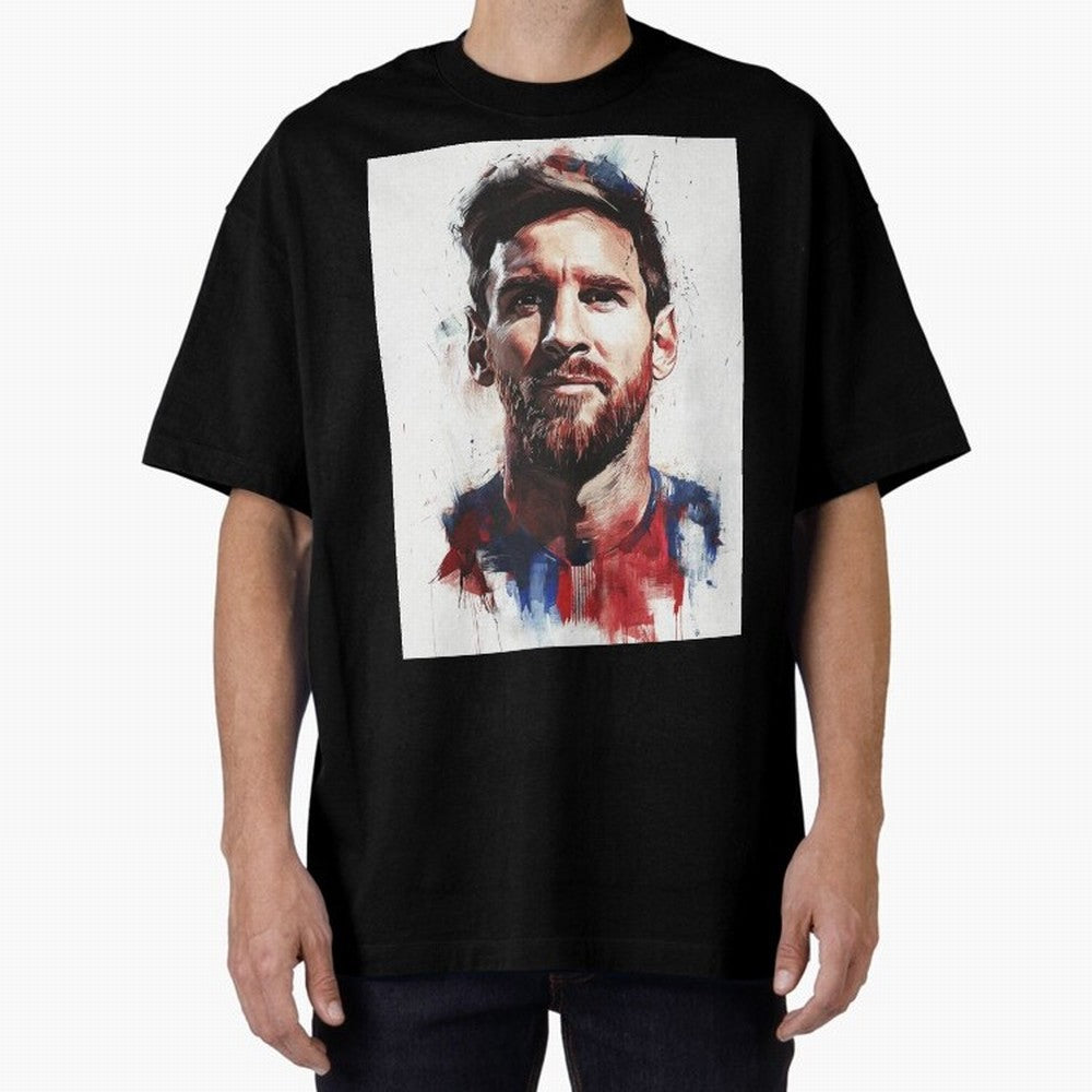 Lionel Messi Oversized T-Shirt Share FIFA World Cup 2026 USA Canada Mexico Spirit, Made for France and Portugal, Mbappe and Neymar, Football History, Final Match Energy, Crowd Noise and Once in a Lifetime Moments; Made for Die Hard Supporters,