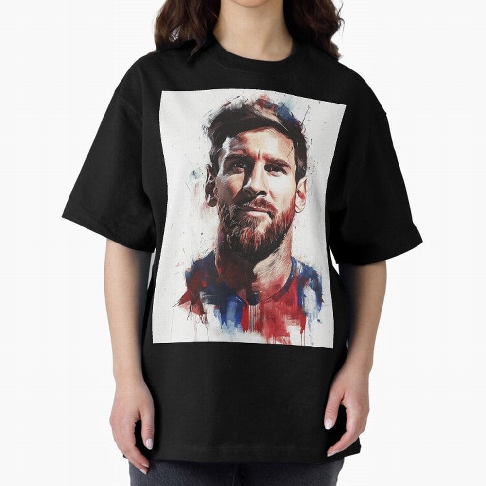 Lionel Messi Oversized T-Shirt Share FIFA World Cup 2026 USA Canada Mexico Spirit, Made for France and Portugal, Mbappe and Neymar, Football History, Final Match Energy, Crowd Noise and Once in a Lifetime Moments; Made for Die Hard Supporters,