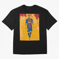 Lionel Messi Oversized T-Shirt Join Supporters Worldwide for FIFA World Cup 2026 USA Canada Mexico for Fans of Messi and Brazil, Portugal and Argentina, Bringing Classic Soccer Heritage, Championship Pressure, Fan Loyalty and International Pride;