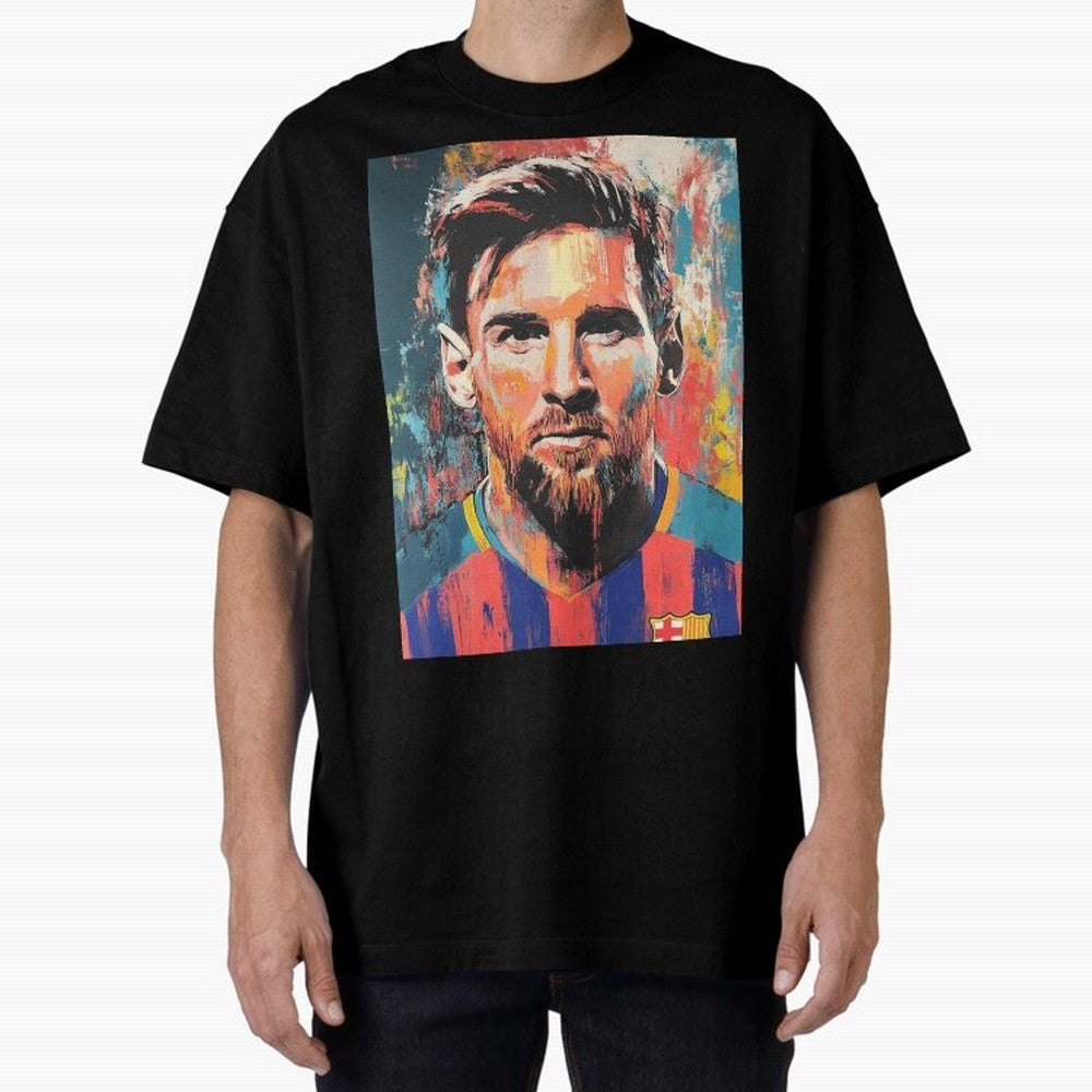 Lionel Messi Oversized T-Shirt Turn Every Weekend Toward Match Day Hype around FIFA World Cup 2026 Group Stage, Messi, Argentina, France and Brazil, Stadium Memories, Football Loyalty, International Chants and Championship Tradition; Great for