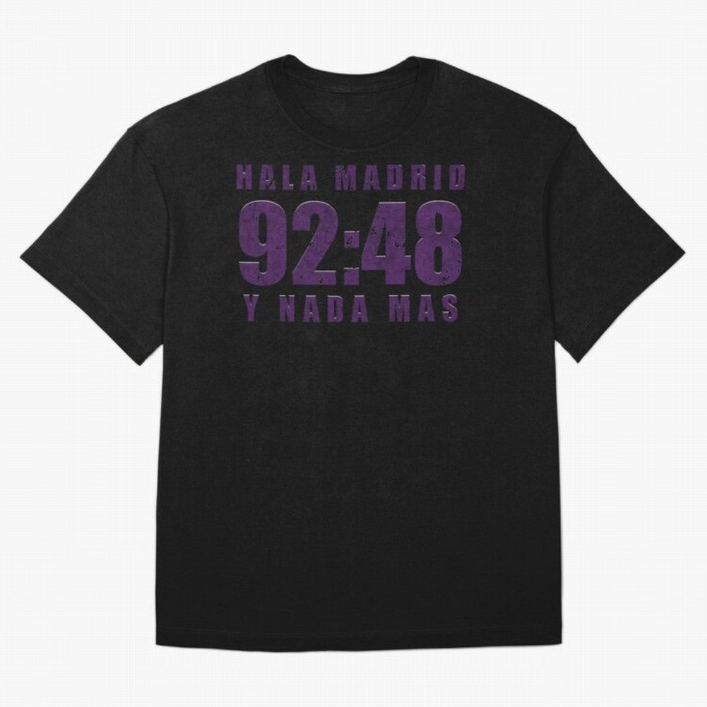 La Decima ChL 92:48 Madrid Hala Madrid Y Nada Mas History Made Madrid Bernabeu Football Soccer Legendary Oversized T-Shirt Bring Stadium Energy to Match Day Hype around FIFA World Cup 2026, Mbappe, Portugal, Worldwide Fan Energy, Dramatic Goals,