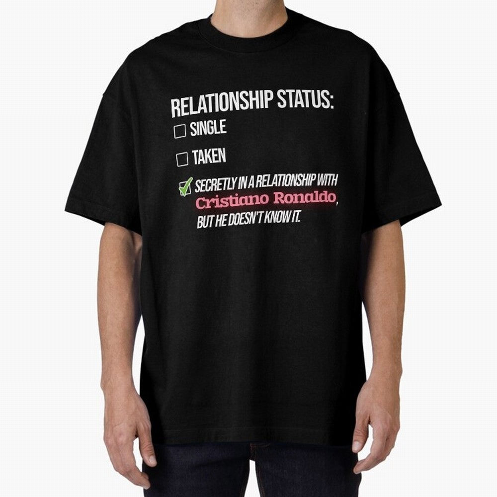Relationship with Cristiano Ronaldo Oversized T-Shirt Make Your Look Match FIFA World Cup 2026 Filled with Messi, Neymar and Mbappe, England, France and Netherlands Energy, Stadium Chants, National Pride, Trophy Dreams and Unforgettable Football