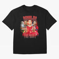Cristiano Ronaldo Vintage Style Tee, Bootleg Tee, Bootleg T Shirt, Rap Tee Oversized T-Shirt Show Match Day Excitement for FIFA World Cup 2026 Group Stage Spirit, Highlighting Argentina and Brazil, Messi, Neymar and Mbappe, Match Day Excitement,