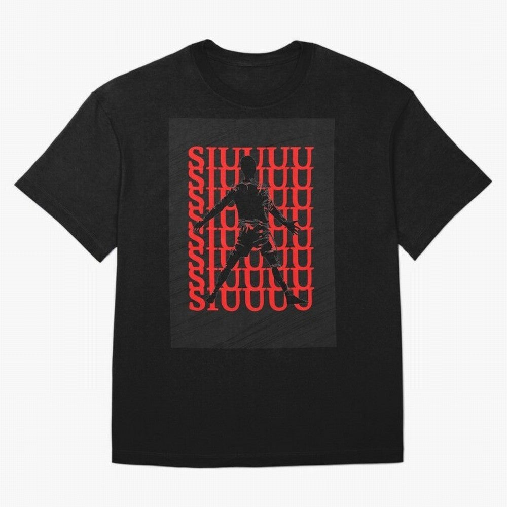 cristiano ronaldo siuuu Oversized T-Shirt Elevate FIFA World Cup 2026 Group Stage Spirit, Made for England, Mbappe and Neymar, Football Passion, Legendary Performances, Festival Vibes and Supporter Community; Ideal for Passionate Fans Who Love