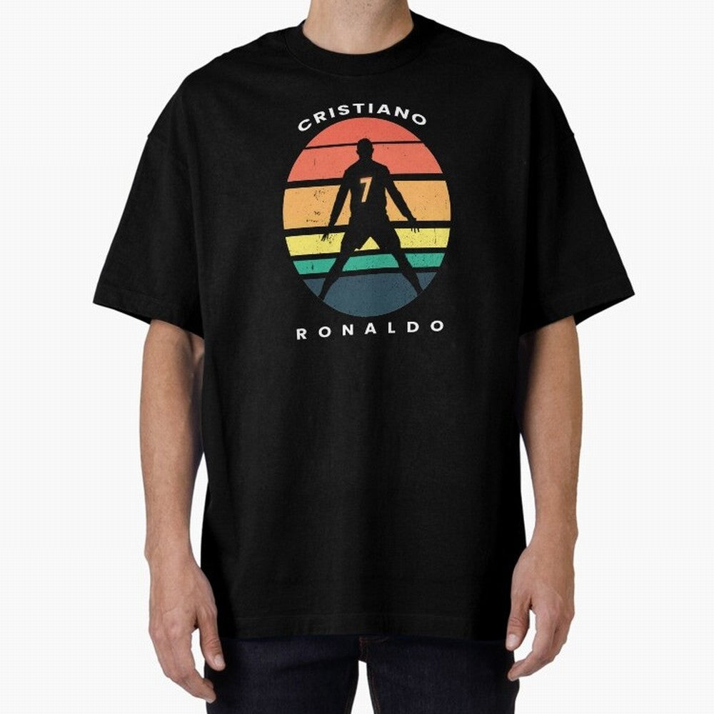 CRISTIANO RONALDO RETRO VINTAGE T-SHIRT Oversized T-Shirt Carry the Colors and Pride of Global Football Passion for FIFA World Cup 2026, Highlighting Neymar, Haaland and Cristiano Ronaldo, England, Football Passion, Legendary Performances, Festival