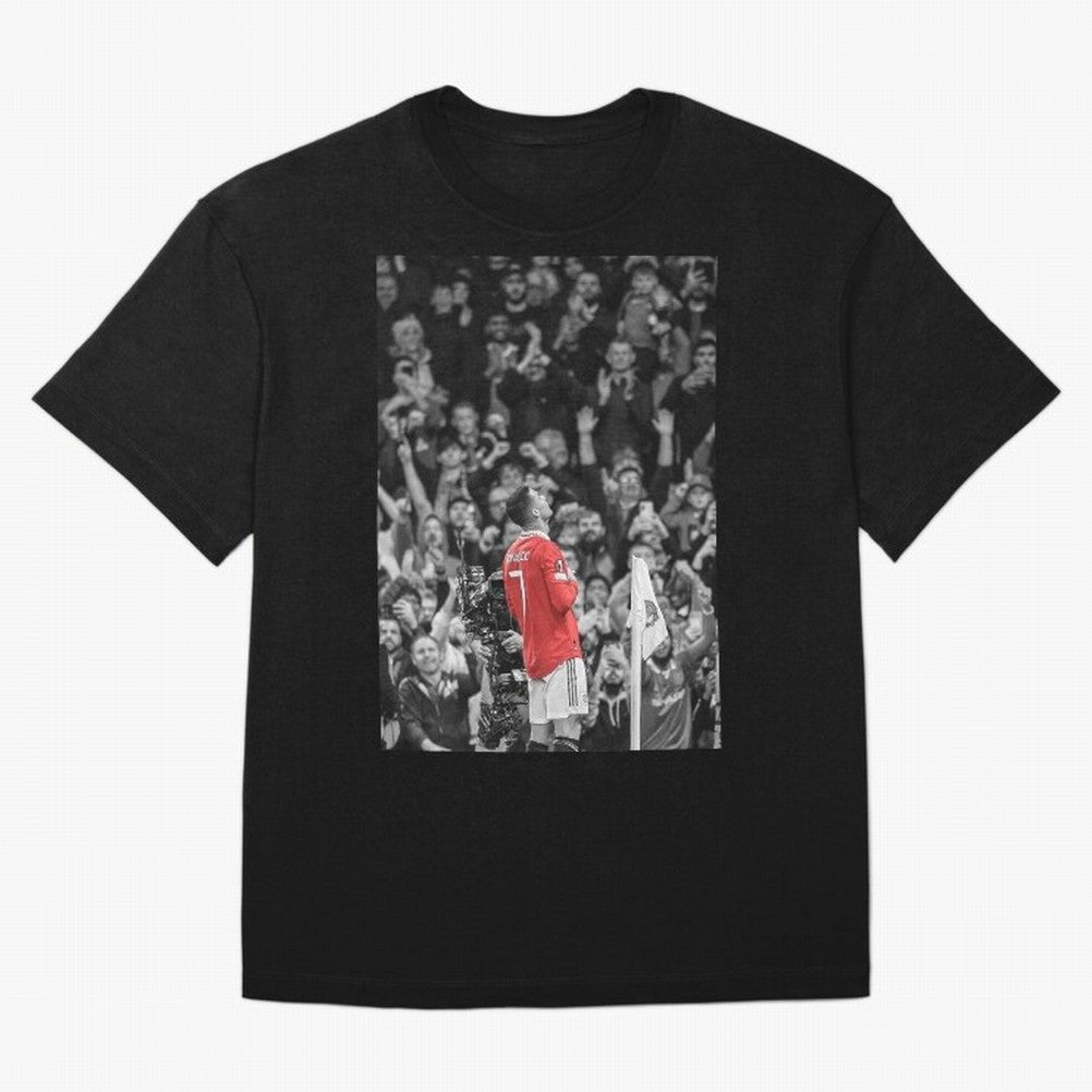 Cristiano Ronaldo Manchester United Oversized T-Shirt Keep the Legacy of the FIFA World Cup 2026 USA Canada Mexico Journey through Mbappe Highlights, Brazil Pride, Stadium Chants, National Pride, Trophy Dreams and Unforgettable Football Memories;
