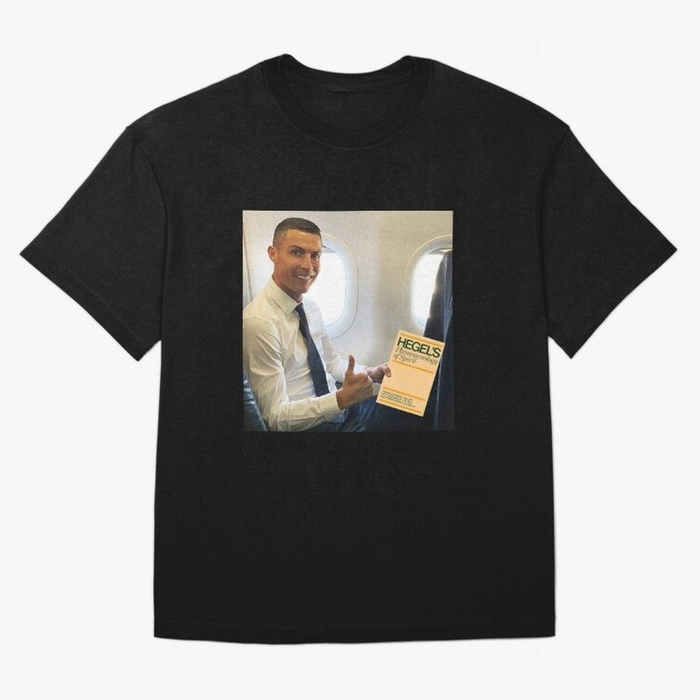 Ronaldo Hegel Oversized T-Shirt Follow the Final Road of FIFA World Cup 2026 USA Canada Mexico Spirit, with Argentina and Brazil, CR7 and Messi, Champion Mindset, Group Stage Buzz, Knockout Tension and Passionate Fan Culture; Perfect for People Who