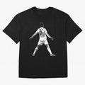 CR7 Cristiano Ronaldo Artwork - Pop Art Style Oversized T-Shirt Relive Legendary Nights from the FIFA World Cup 2026 Group Stage Journey through Haaland Highlights, Germany Pride, Match Day Excitement, Supporter Culture, Golden Goals and Global