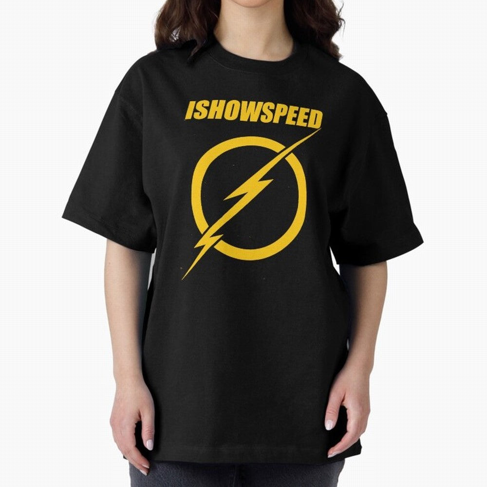ISHOWSPEED MERCH LOGO Oversized T-Shirt Bring Supporter Culture to FIFA World Cup 2026 Spirit, Celebrating Germany, Cristiano Ronaldo, Global Supporter Spirit, Legendary Goals, National Colors and Tournament Celebration; Made for Collectors Who