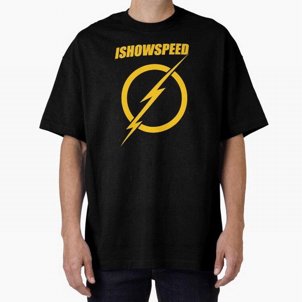 ISHOWSPEED MERCH LOGO Oversized T-Shirt Bring Supporter Culture to FIFA World Cup 2026 Spirit, Celebrating Germany, Cristiano Ronaldo, Global Supporter Spirit, Legendary Goals, National Colors and Tournament Celebration; Made for Collectors Who