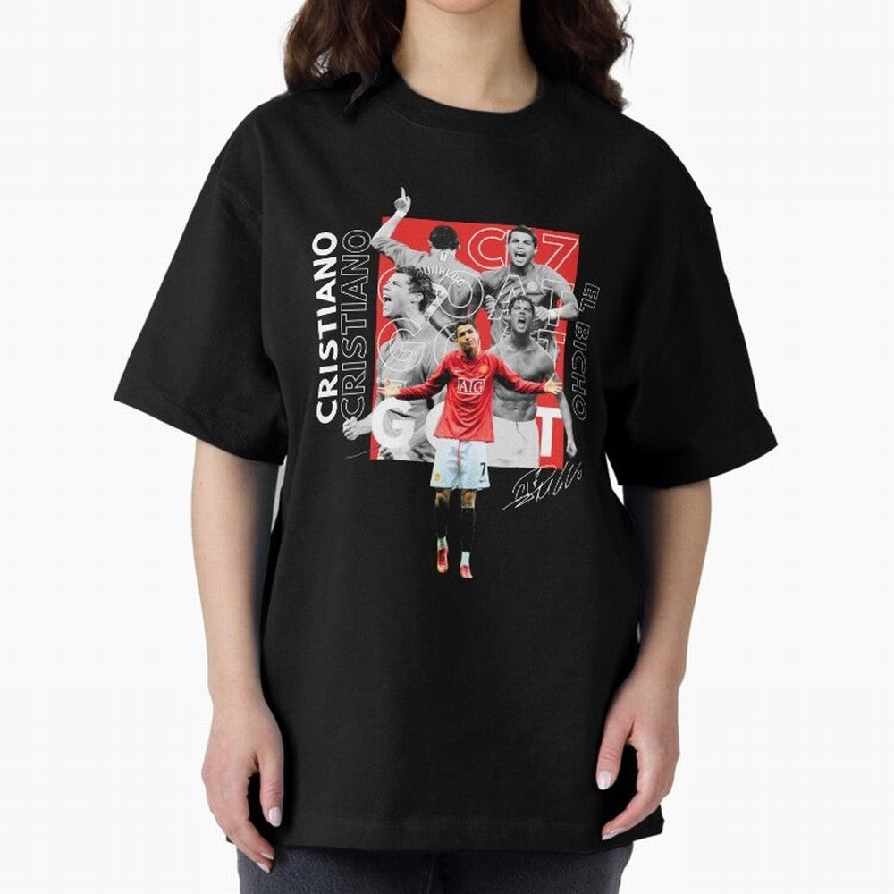 Cristiano Ronaldo CR7 Oversized T-Shirt Get Ready for FIFA World Cup 2026 USA Canada Mexico Spirit, Built around Brazil, Messi, CR7 and Mbappe, Game Day Rituals, Football Legends, Country Pride and the Road to the Final; Created for Match Day