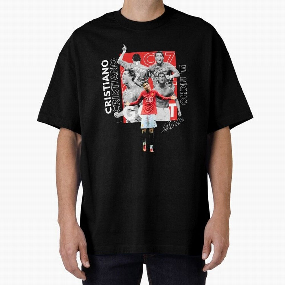 Cristiano Ronaldo CR7 Oversized T-Shirt Get Ready for FIFA World Cup 2026 USA Canada Mexico Spirit, Built around Brazil, Messi, CR7 and Mbappe, Game Day Rituals, Football Legends, Country Pride and the Road to the Final; Created for Match Day