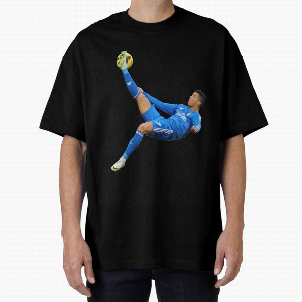 cristiano ronaldo Oversized T-Shirt Bring International Match Energy to FIFA World Cup 2026 Group Stage Inspired by Messi, Brazil Energy, Championship Spirit, Famous Goals, Roaring Crowds and International Football Unity; Great for Watch Parties,