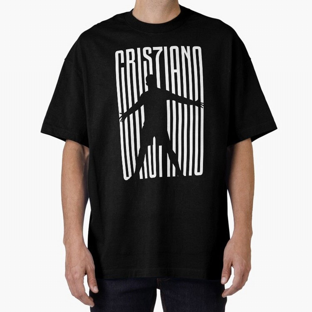 CRIS7IANO RONALDO? Oversized T-Shirt Celebrate Unforgettable Nights in Global Football Passion for FIFA World Cup 2026 Group Stage, Inspired by Neymar, England and Germany, Sports Nostalgia, International Competition, Famous Players and