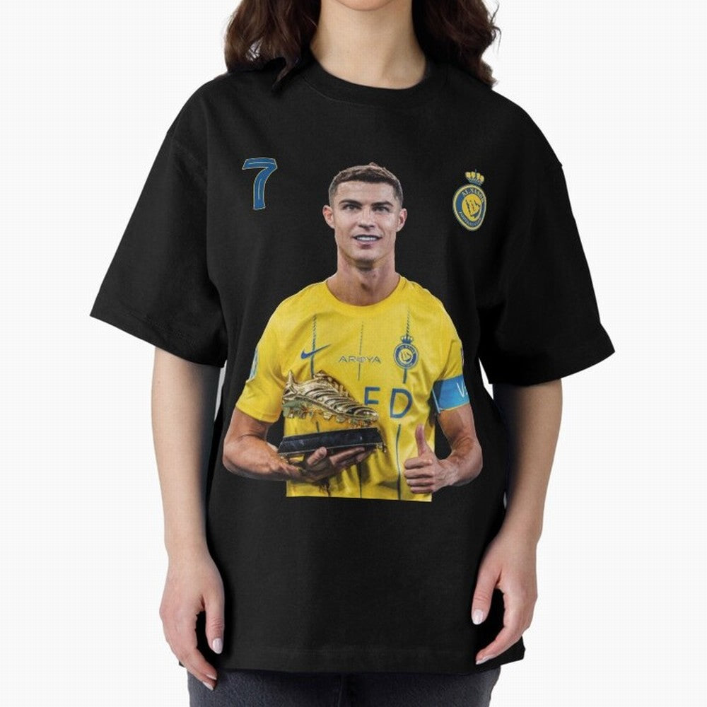 Cr7 cristiano ronaldo red black yellow blue milano real madid ronaldo cr ronaldo cristiano Portugal 7 9 united alnassr al nassr nassr al nassar hilal Oversized T-Shirt Join Supporters Worldwide for FIFA World Cup 2026 Spirit, Driven by Brazil,
