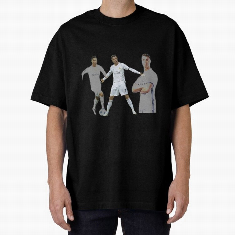 RONALDO Oversized T-Shirt Back Your Heroes with Match Day Hype around FIFA World Cup 2026 Group Stage, Cristiano Ronaldo, Brazil, Portugal and Argentina, Tournament Hype, Historic Matchups, Family Viewing Parties and Global Sports Pride; Perfect