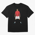 Cristiano Ronaldo MUFC Oversized T-Shirt Remember FIFA World Cup 2026 USA Canada Mexico for Fans of Messi, CR7 and Mbappe and Argentina and Brazil, Bringing Vintage Soccer Flavor, Modern Football Stars, National Flags and Final Night Emotion; Made