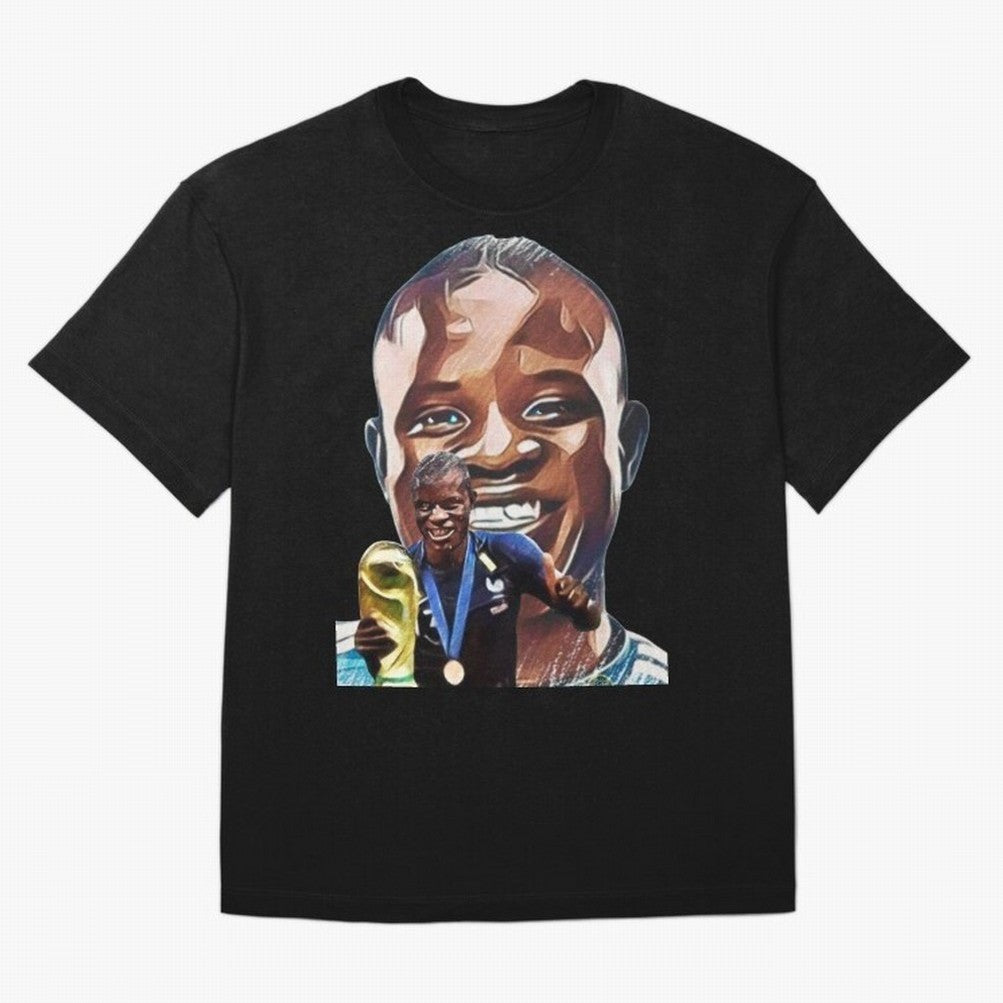 N'golo Kante Oversized T-Shirt Turn Every Weekend Toward FIFA World Cup 2026 Filled with Messi, Brazil Energy, Retro Football Energy, Iconic Rivalries, Trophy Chase Drama and Stadium Atmosphere; Ideal for Fans Who Follow Messi, Cristiano Ronaldo,