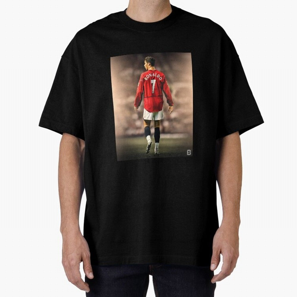 ronaldo Oversized T-Shirt Remember Iconic Moments from Global Football Passion for FIFA World Cup 2026 USA Canada Mexico, Celebrating Mbappe and Neymar, Portugal, Football Festival Excitement, Trophy Ambitions, Country Rivalries and Star Player