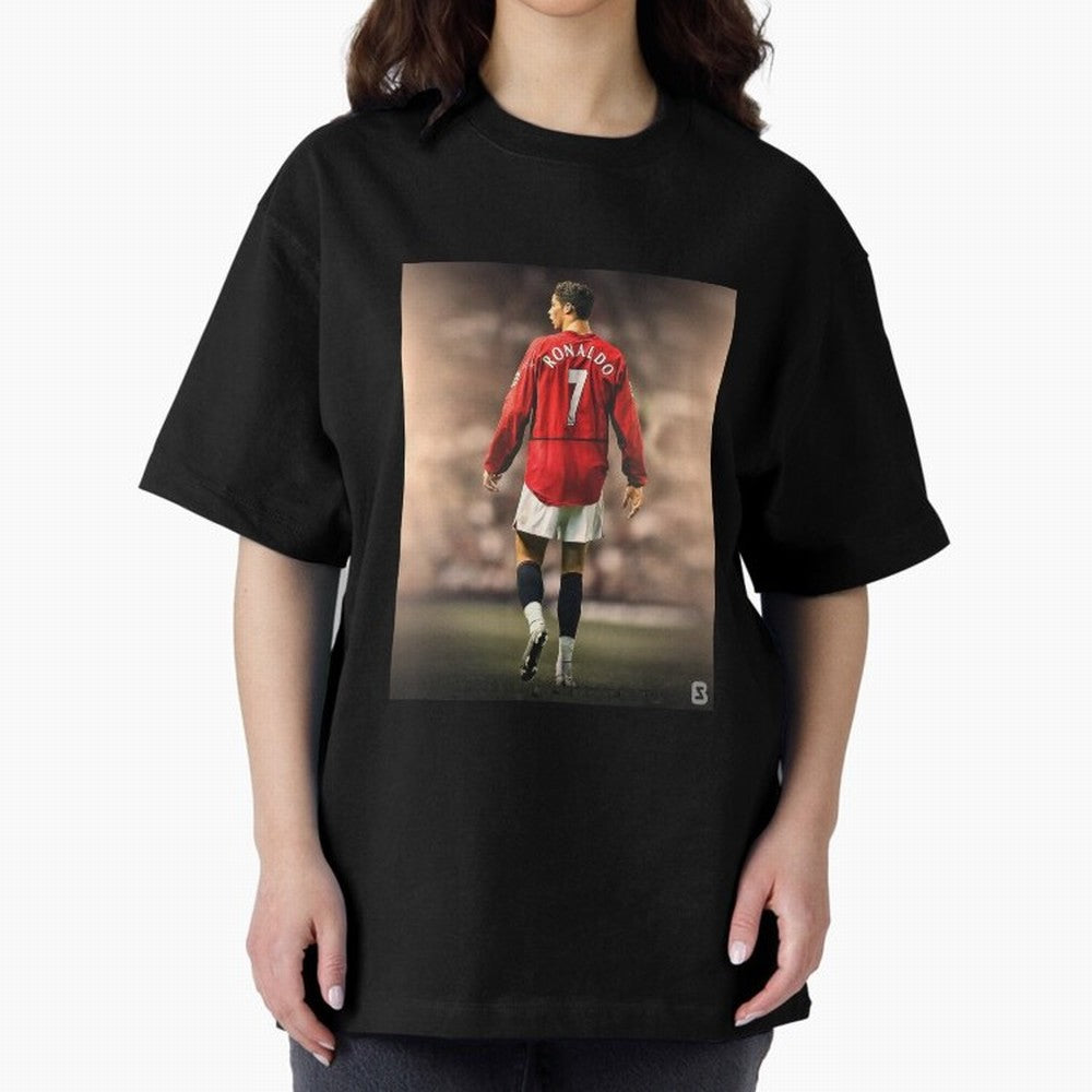 ronaldo Oversized T-Shirt Remember Iconic Moments from Global Football Passion for FIFA World Cup 2026 USA Canada Mexico, Celebrating Mbappe and Neymar, Portugal, Football Festival Excitement, Trophy Ambitions, Country Rivalries and Star Player