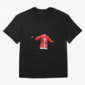 Viva Ronaldo Oversized T-Shirt Capture FIFA World Cup 2026 Group Stage Spirit, Centered on England, Messi, CR7 and Mbappe, Vintage Soccer Flavor, Modern Football Stars, National Flags and Final Night Emotion; Ideal for Passionate Fans Who Love