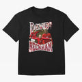 David Beckham Graphic Tee Oversized T-Shirt Celebrate Golden Goal Energy in FIFA World Cup 2026 Group Stage for Fans of Messi, CR7 and Mbappe and Argentina and Brazil, Bringing Stadium Chants, National Pride, Trophy Dreams and Unforgettable
