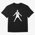 Cristiano Ronaldo Celebration in White Oversized T-Shirt Support Iconic Players in Global Football Passion for FIFA World Cup 2026 Group Stage, Celebrating Mbappe and Neymar, Germany, Tournament Hype, Historic Matchups, Family Viewing Parties and
