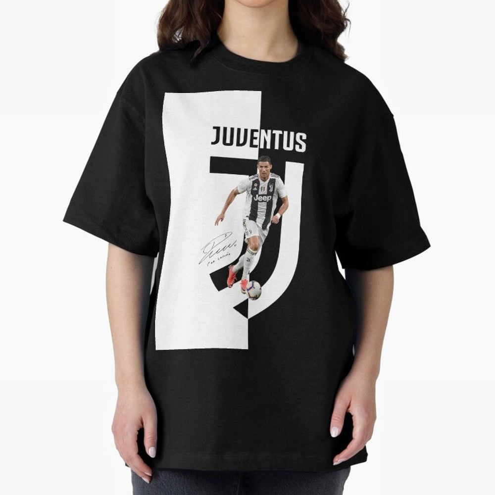 cristiano ronaldo - juventus - soccer top Oversized T-Shirt Unlock FIFA World Cup 2026 USA Canada Mexico for Fans of Messi, Neymar and Mbappe and Germany, Bringing Champion Mindset, Group Stage Buzz, Knockout Tension and Passionate Fan Culture;