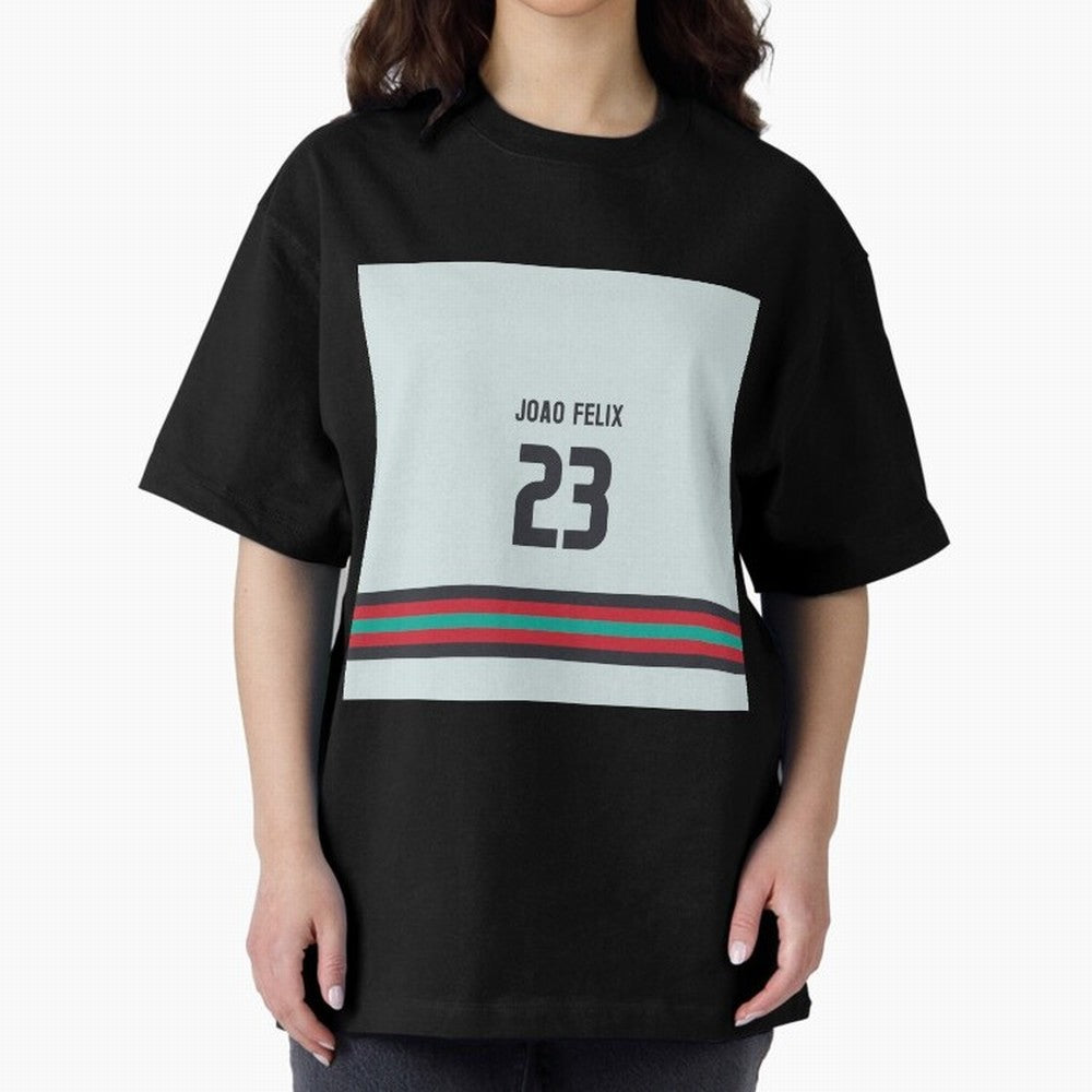 Joao Felix Portugal Away Oversized T-Shirt Make Every Match About Global Football Passion for FIFA World Cup 2026, Highlighting Messi, Brazil, Portugal and Argentina, Football History, Final Match Energy, Crowd Noise and Once in a Lifetime Moments;