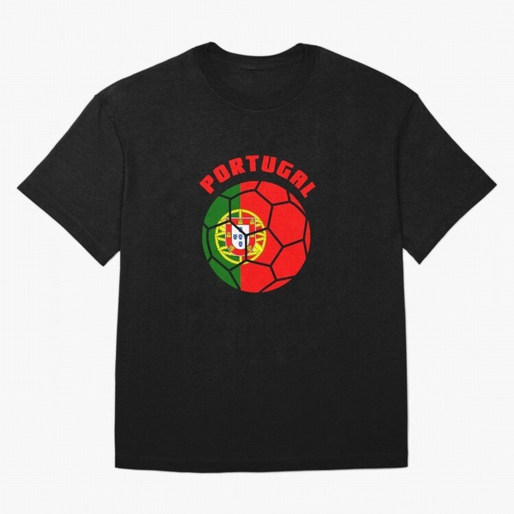 Portugal Football Soccer Ball Oversized T-Shirt Honor the Beautiful Game during FIFA World Cup 2026 Spirit, Made for Argentina and Brazil, Messi and Cristiano Ronaldo, Match Day Excitement, Supporter Culture, Golden Goals and Global Football