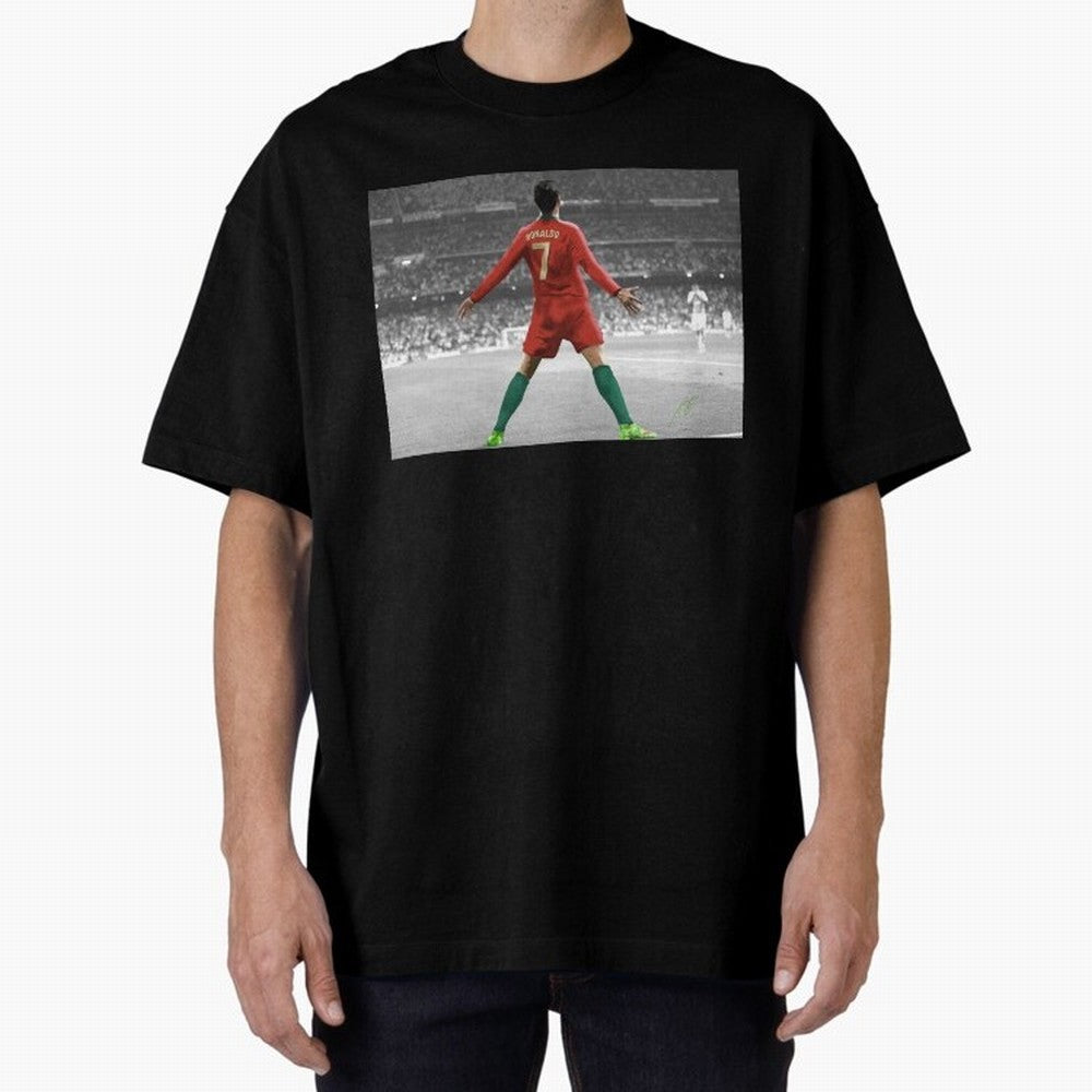 Portugal's Cristiano Ronaldo Oversized T-Shirt Make the Season About FIFA World Cup 2026 for Fans of CR7 and Spain, Bringing Stadium Memories, Football Loyalty, International Chants and Championship Tradition; Great for Supporters Who Love