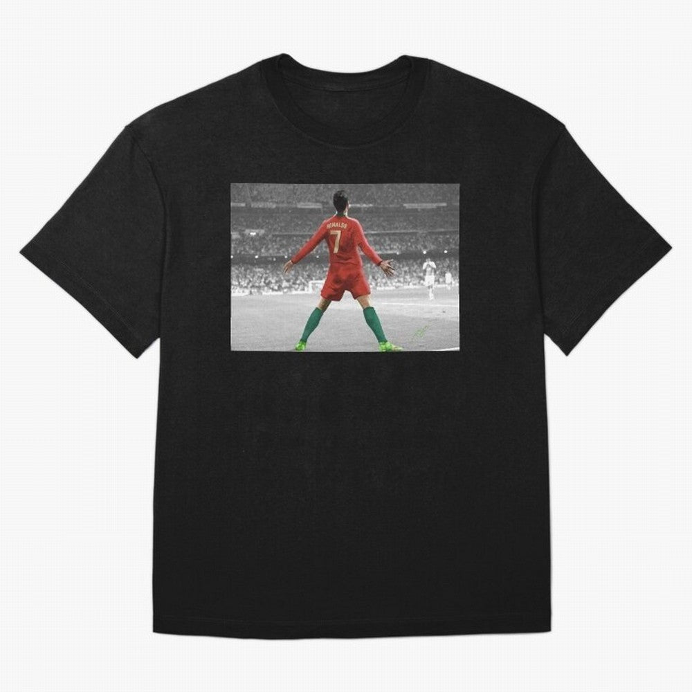 Portugal's Cristiano Ronaldo Oversized T-Shirt Make the Season About FIFA World Cup 2026 for Fans of CR7 and Spain, Bringing Stadium Memories, Football Loyalty, International Chants and Championship Tradition; Great for Supporters Who Love