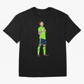 Alejandro Garnacho Ronaldo Peace Goal Celebration Oversized T-Shirt Build FIFA World Cup 2026 USA Canada Mexico Spirit, Highlighting Spain and Netherlands, CR7, Match Day Excitement, Supporter Culture, Golden Goals and Global Football Passion;