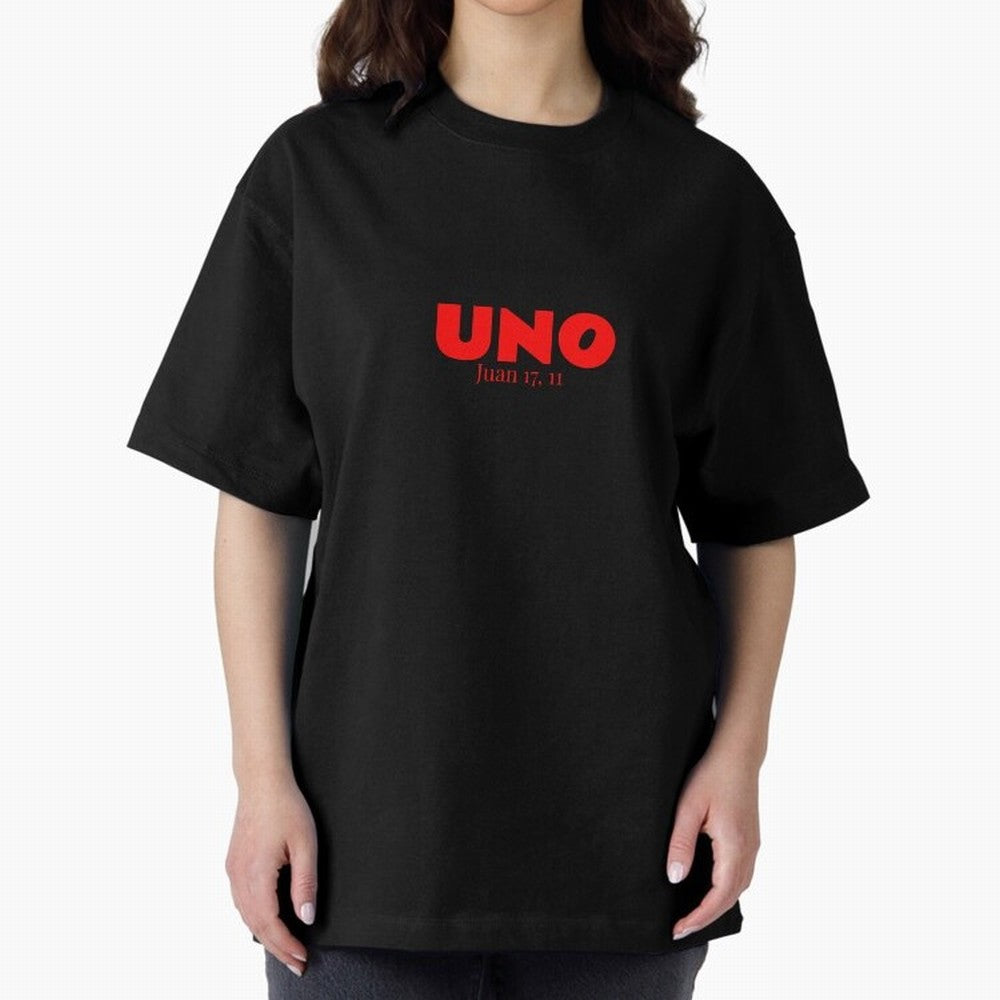 UNO ¨C Cita b¨ªblica cristiana Oversized T-Shirt Relive FIFA World Cup 2026 Group Stage Featuring Neymar, Haaland and Cristiano Ronaldo, France Energy, Championship Spirit, Famous Goals, Roaring Crowds and International Football Unity; Great for