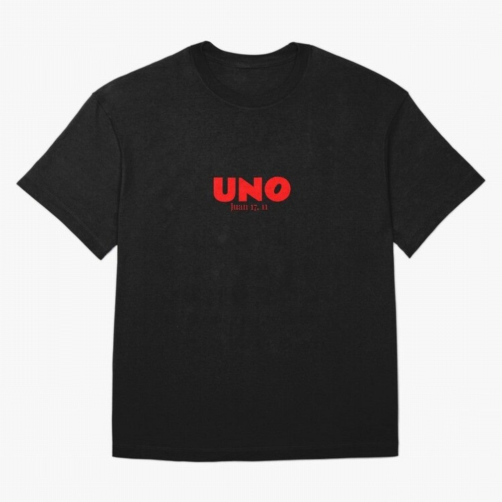 UNO ¨C Cita b¨ªblica cristiana Oversized T-Shirt Relive FIFA World Cup 2026 Group Stage Featuring Neymar, Haaland and Cristiano Ronaldo, France Energy, Championship Spirit, Famous Goals, Roaring Crowds and International Football Unity; Great for