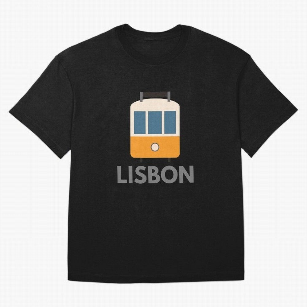 Lisboa Tram (Lisbon city, Portugal) Oversized T-Shirt Join the Countdown to Match Day Hype around FIFA World Cup 2026 USA Canada Mexico, Messi, Neymar and Mbappe, France and Portugal, Worldwide Fan Energy, Dramatic Goals, Stadium Lights and