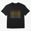 Cristiano Name T Shirt - Cristiano Vintage Retro Cristiano Name Gift Item Tee Oversized T-Shirt Elevate FIFA World Cup 2026 USA Canada Mexico Inspired by Messi, CR7 and Mbappe, Germany Energy, Stadium Memories, Football Loyalty, International