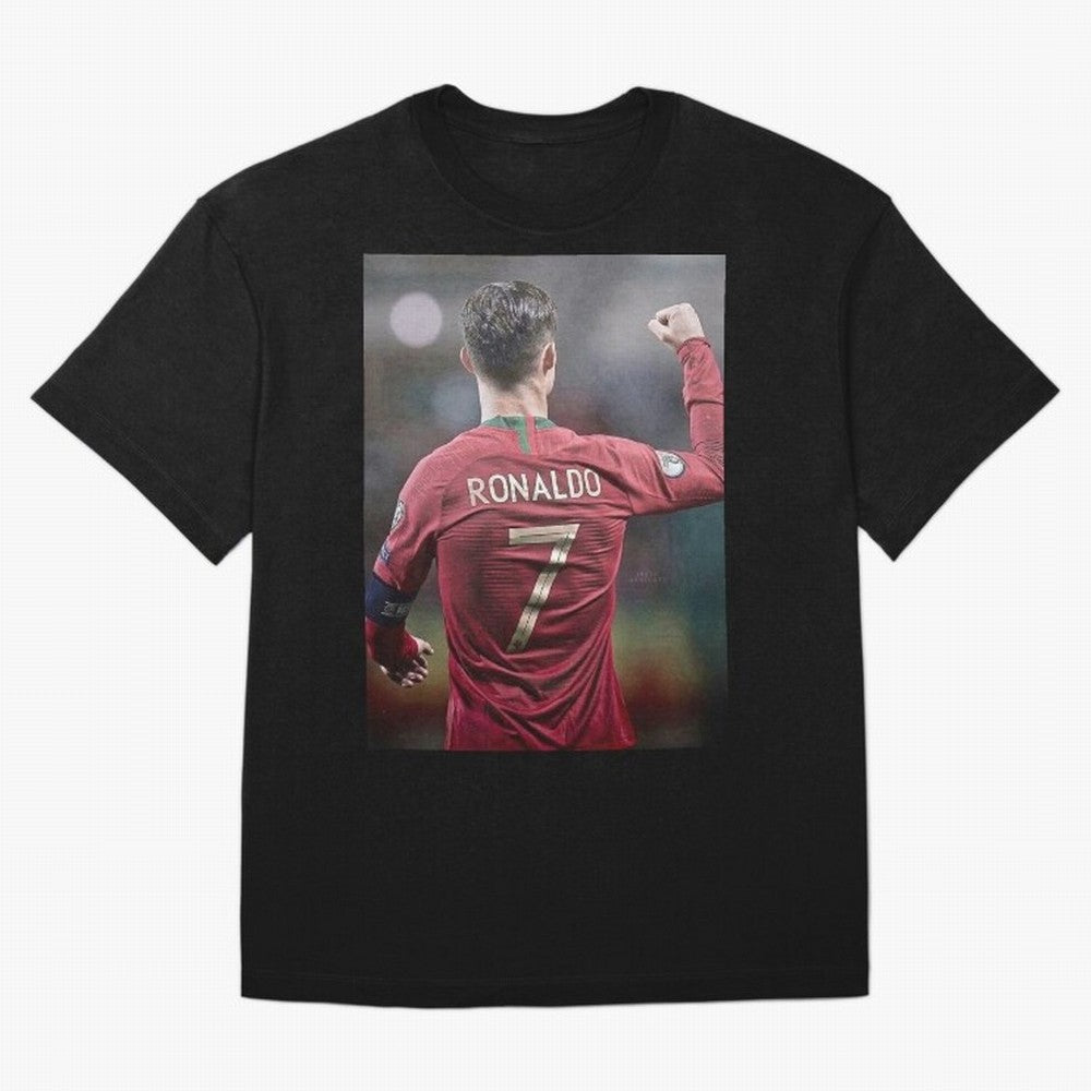 Cristiano Ronaldo CR7 Oversized T-Shirt Upgrade FIFA World Cup 2026 Spirit, Capturing England, France and Netherlands, Neymar, Championship Spirit, Famous Goals, Roaring Crowds and International Football Unity; Created for Match Day Parties, Soccer
