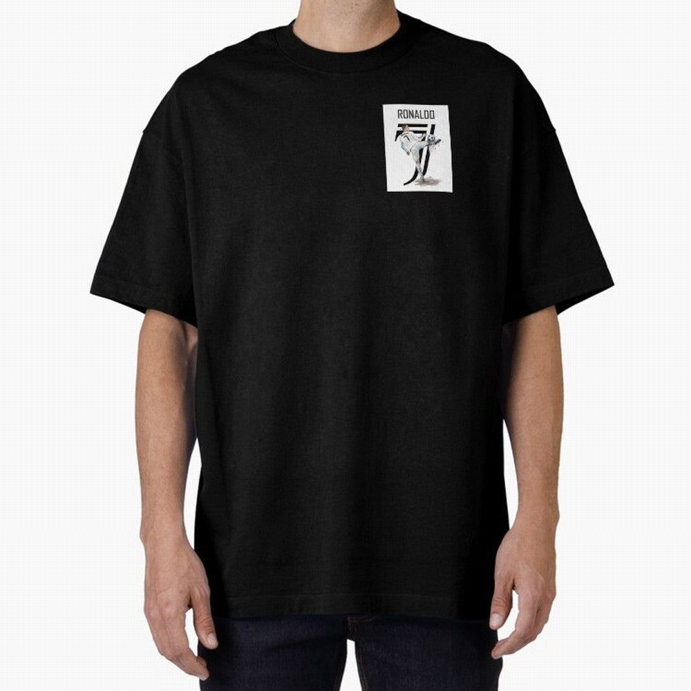 RONALDO CRISTIANO 7 Oversized T-Shirt Join the Countdown to FIFA World Cup 2026 Group Stage for Fans of CR7 and Messi and England and Germany, Bringing Tournament Hype, Historic Matchups, Family Viewing Parties and Global Sports Pride; Perfect for