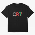 CR7 Cristiano Ronaldo Design Oversized T-Shirt Feel the Roar of Match Day Hype around FIFA World Cup 2026, CR7, Portugal, Match Day Excitement, Supporter Culture, Golden Goals and Global Football Passion; Ideal for Passionate Fans Who Love Underdog