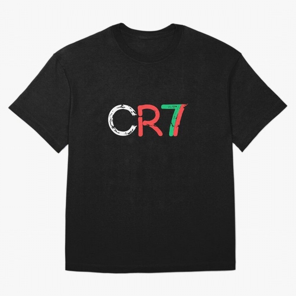 CR7 Cristiano Ronaldo Design Oversized T-Shirt Feel the Roar of Match Day Hype around FIFA World Cup 2026, CR7, Portugal, Match Day Excitement, Supporter Culture, Golden Goals and Global Football Passion; Ideal for Passionate Fans Who Love Underdog
